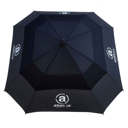  Abacus Square Golf Umbrella (Black) Innovative Square Design With Lightweight Frame