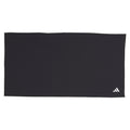  Adidas Players Microfibre Golf Towel (Black) Absorbent Microfiber With Waffle Texture