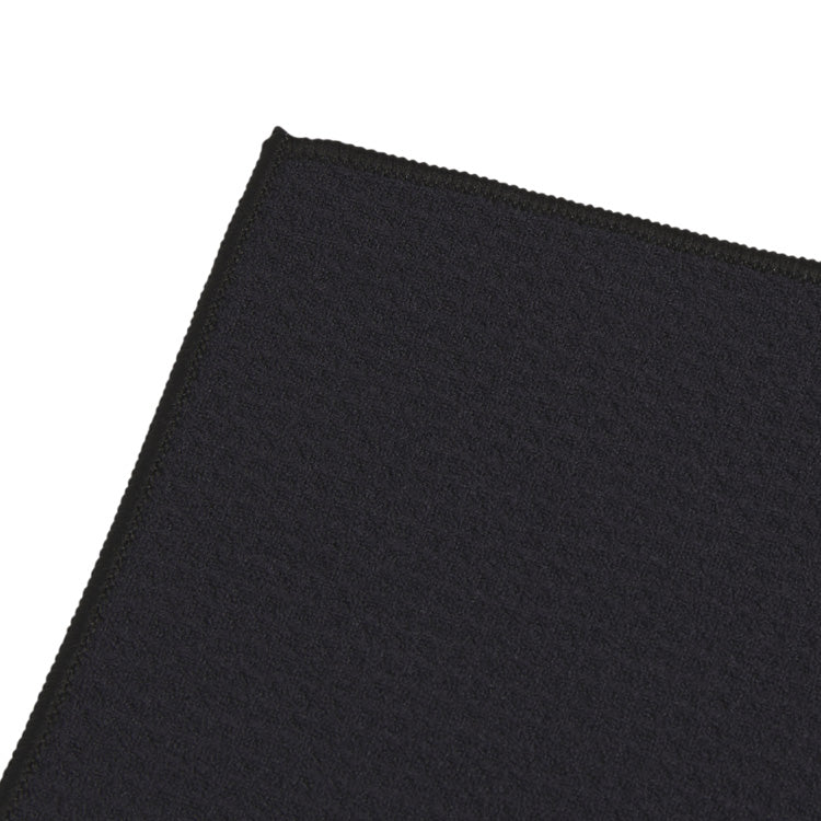  Adidas Players Microfibre Golf Towel (Black) Absorbent Microfiber With Waffle Texture