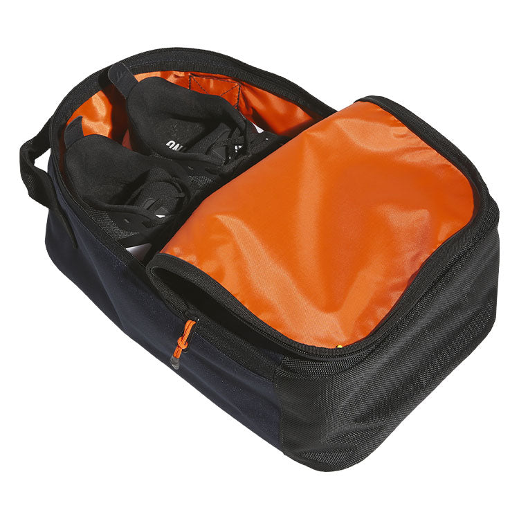  Adidas Golf Shoe Bag(Legend Ink) Two-Way Zipper With Wide Opening