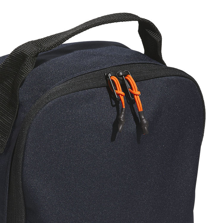  Adidas Golf Shoe Bag(Legend Ink) Two-Way Zipper With Wide Opening