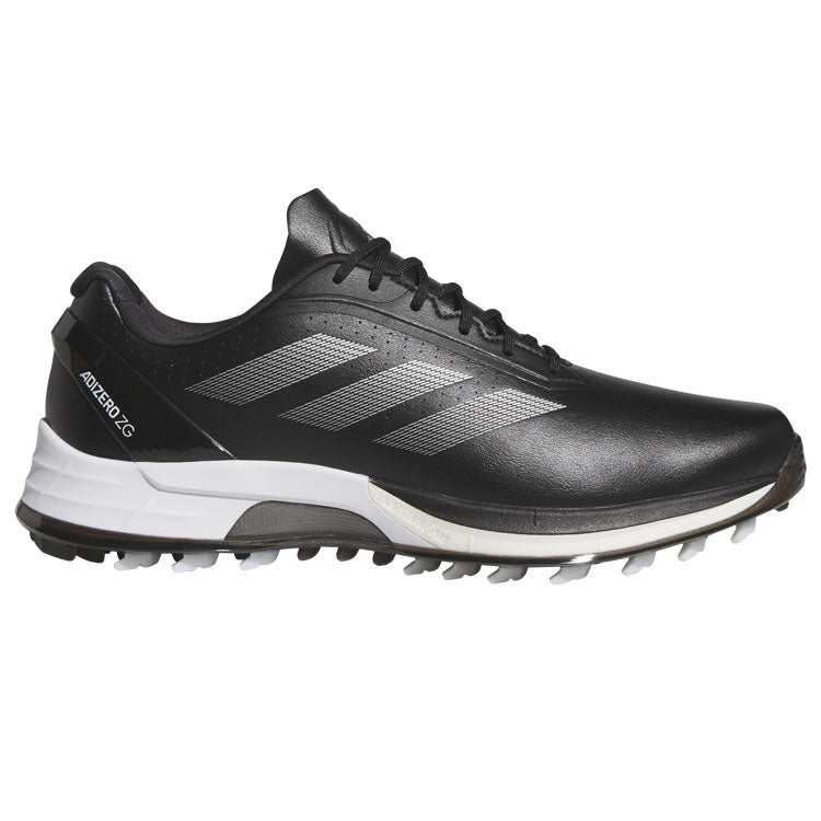  Adidas Adizero ZG Golf Shoes (Black/Silver Metallic/Lucid Lemon) Ultralight With Lightstrike Pro Cushioning