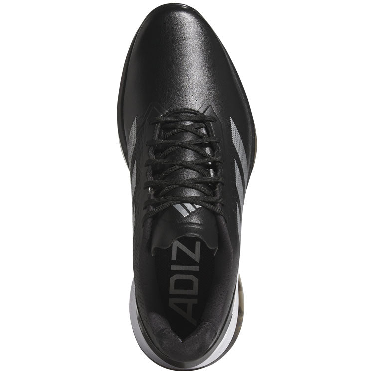  Adidas Adizero ZG Golf Shoes (Black/Silver Metallic/Lucid Lemon) Ultralight With Lightstrike Pro Cushioning