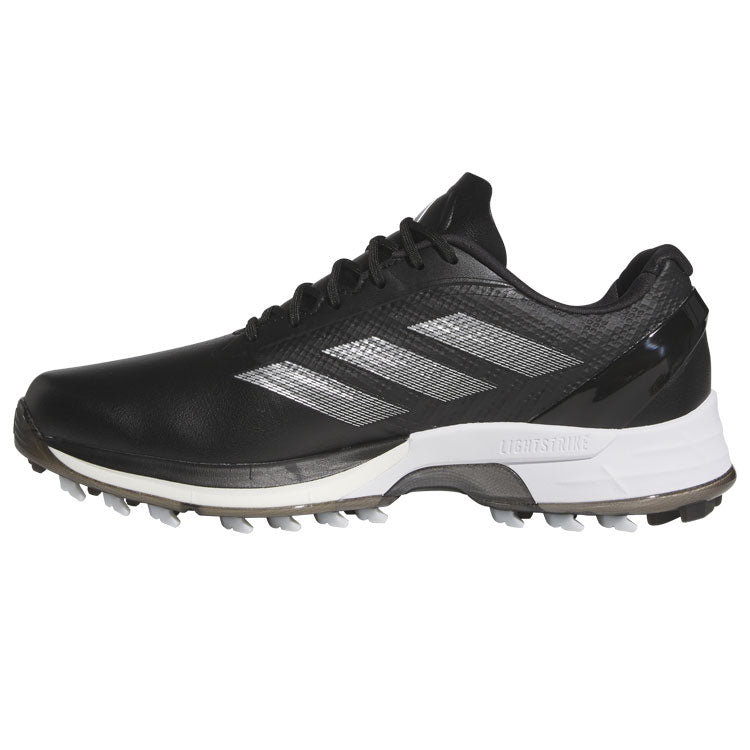  Adidas Adizero ZG Golf Shoes (Black/Silver Metallic/Lucid Lemon) Ultralight With Lightstrike Pro Cushioning