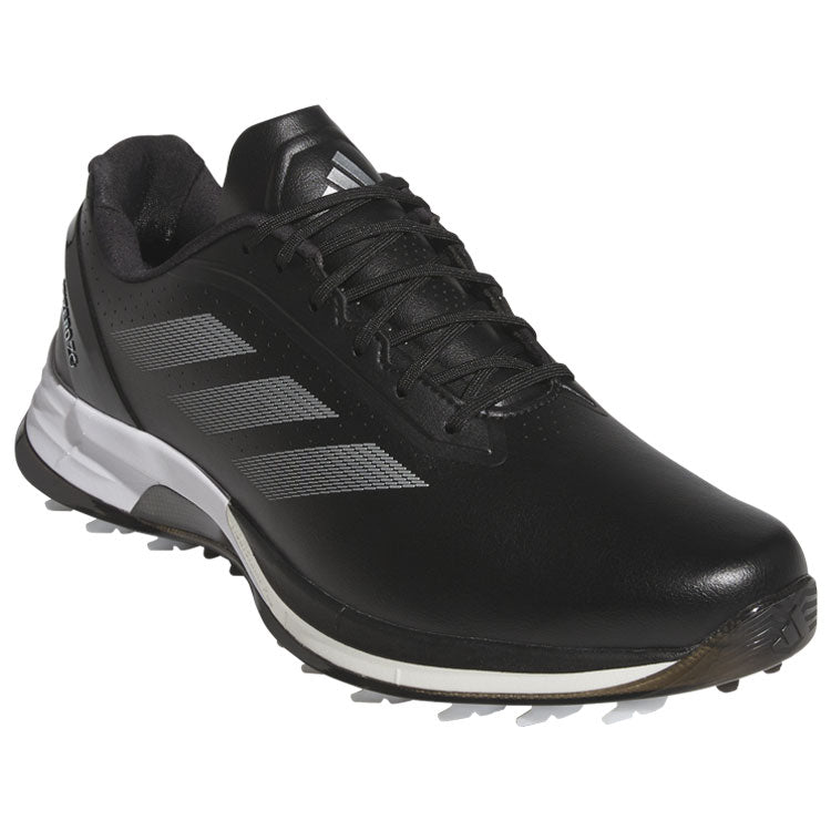  Adidas Adizero ZG Golf Shoes (Black/Silver Metallic/Lucid Lemon) Ultralight With Lightstrike Pro Cushioning