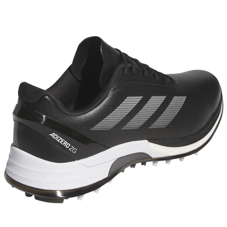  Adidas Adizero ZG Golf Shoes (Black/Silver Metallic/Lucid Lemon) Ultralight With Lightstrike Pro Cushioning