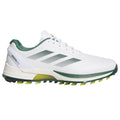  Adidas Adizero ZG Golf Shoes (White/Collegiate Green/Yellow) Ultralight With Lightstrike Pro Cushioning