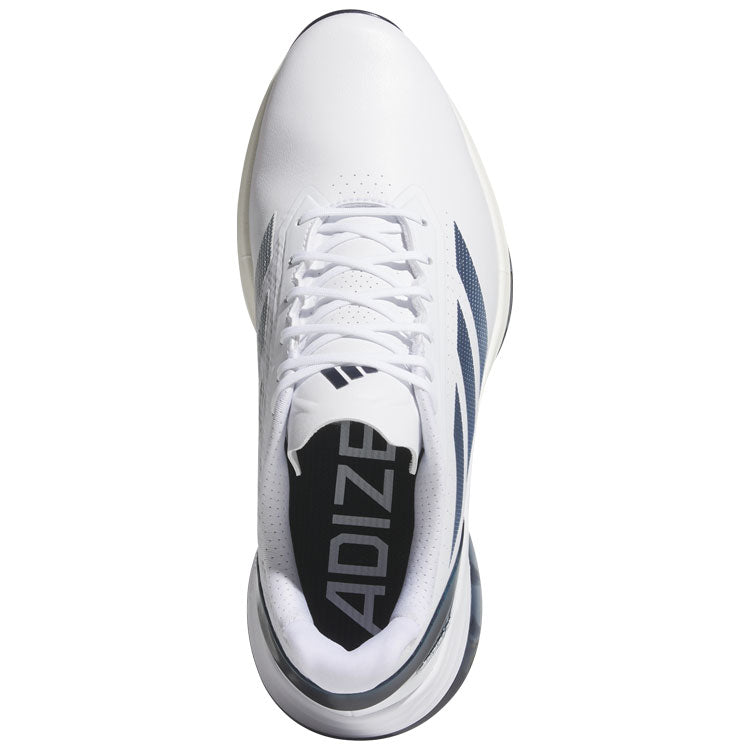  Adidas Adizero ZG Golf Shoes (White/Collegiate Navy) Ultralight With Lightstrike Pro Cushioning