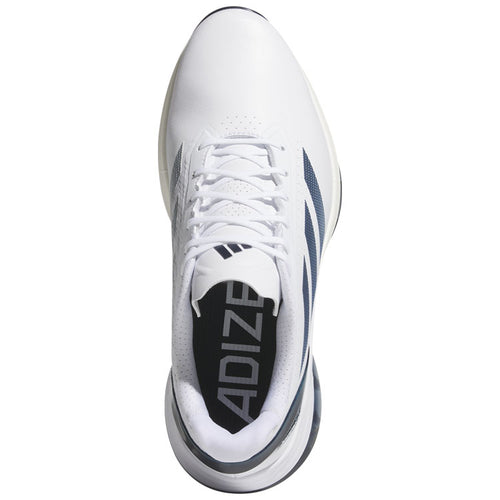  Adidas Adizero ZG Golf Shoes (White/Collegiate Navy) Ultralight With Lightstrike Pro Cushioning