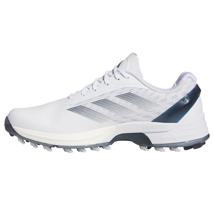  Adidas Adizero ZG Golf Shoes (White/Collegiate Navy) Ultralight With Lightstrike Pro Cushioning
