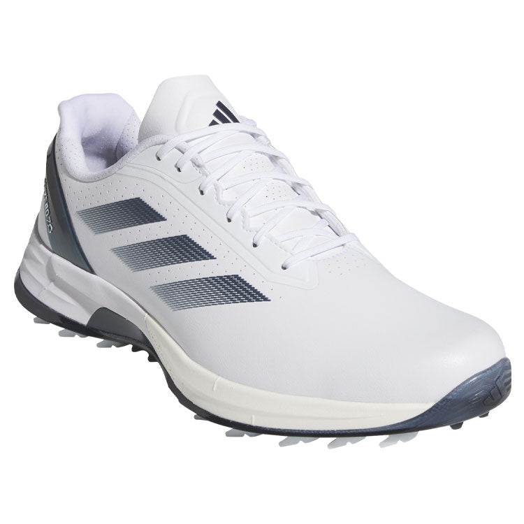  Adidas Adizero ZG Golf Shoes (White/Collegiate Navy) Ultralight With Lightstrike Pro Cushioning