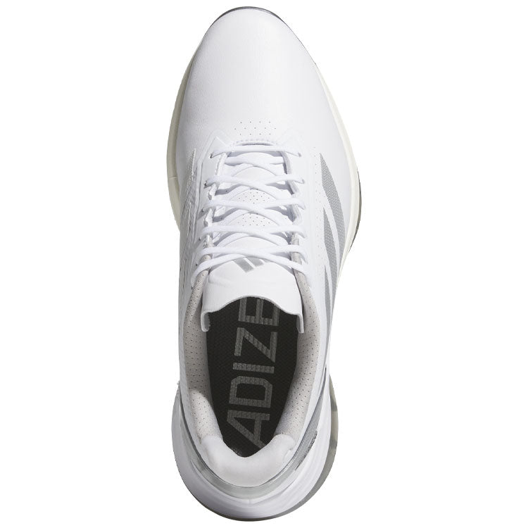  Adidas Adizero ZG Golf Shoes (White/Silver/Iron) Ultralight With Lightstrike Pro Cushioning