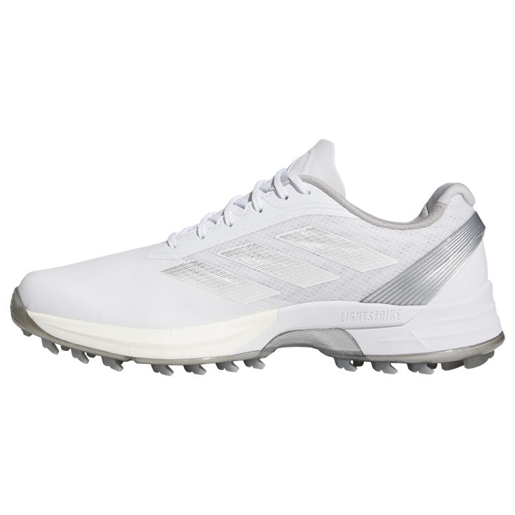  Adidas Adizero ZG Golf Shoes (White/Silver/Iron) Ultralight With Lightstrike Pro Cushioning