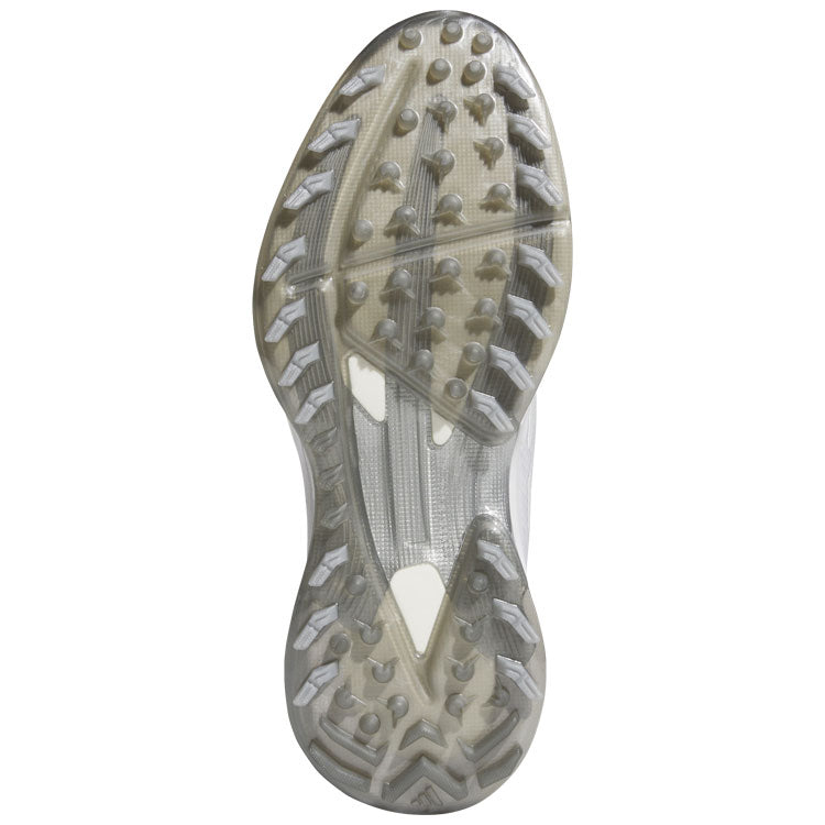  Adidas Adizero ZG Golf Shoes (White/Silver/Iron) Ultralight With Lightstrike Pro Cushioning