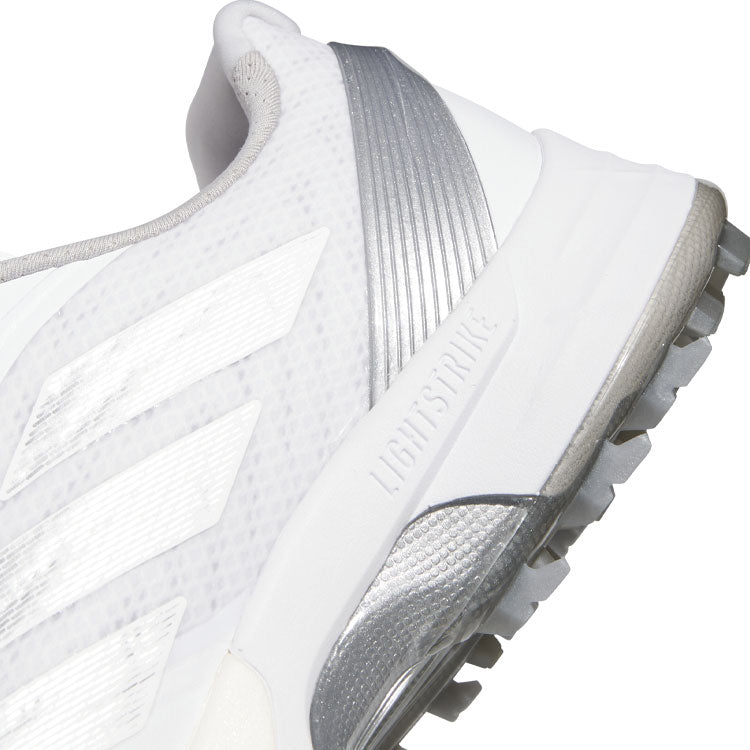  Adidas Adizero ZG Golf Shoes (White/Silver/Iron) Ultralight With Lightstrike Pro Cushioning