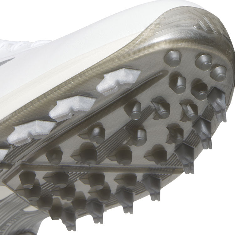  Adidas Adizero ZG Golf Shoes (White/Silver/Iron) Ultralight With Lightstrike Pro Cushioning