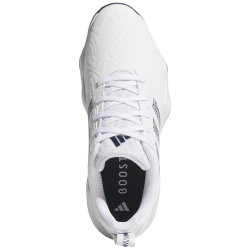  Adidas Codechaos 25 Golf Shoes (White/Collegiate Navy) Extremely Lightweight With Unparalleled Grip