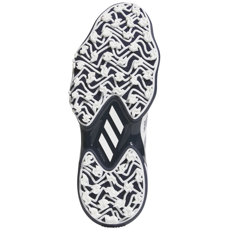  Adidas Codechaos 25 Golf Shoes (White/Collegiate Navy) Extremely Lightweight With Unparalleled Grip