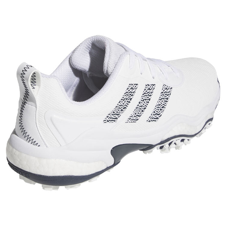  Adidas Codechaos 25 Golf Shoes (White/Collegiate Navy) Extremely Lightweight With Unparalleled Grip