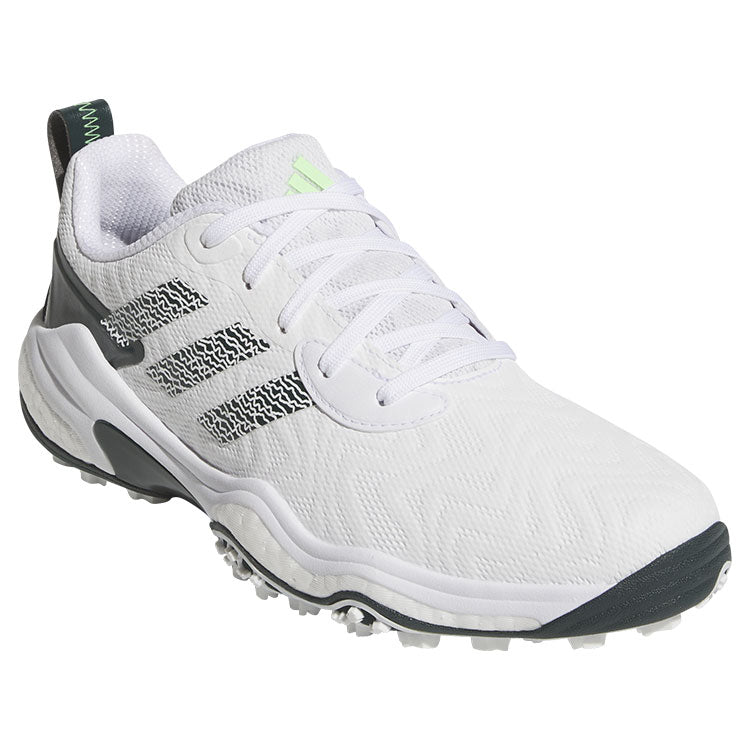  Adidas Codechaos 25 Golf Shoes (White/Ivy/Lime) Extremely Lightweight With Unparalleled Grip