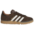  Adidas Golf Originals Gazelle Spikeless Golf Shoes (Preloved Brown/Dark Brown/Gum) Special Edition With Classic Adidas Style