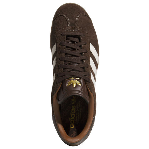  Adidas Golf Originals Gazelle Spikeless Golf Shoes (Preloved Brown/Dark Brown/Gum) Special Edition With Classic Adidas Style