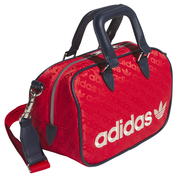  Adidas Golf Originals Round Golf Duffle Bag (Better Scarlet/Night Indigo) Compact Design With Versatile Storage