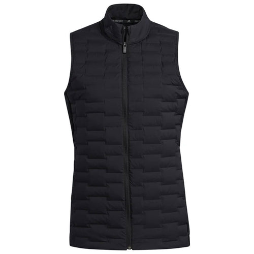  Adidas Ladies Frostguard Thermal Golf Wind Vest (Black) Zonal Down Insulation For Lightweight Warmth