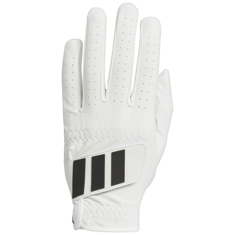  Adidas Pro Golf Glove (White / Right Handed Golfer) Enhanced Club Connection With Soft Cabretta Leather
