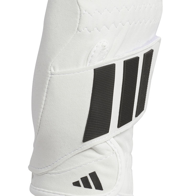  Adidas Pro Golf Glove (White / Right Handed Golfer) Enhanced Club Connection With Soft Cabretta Leather