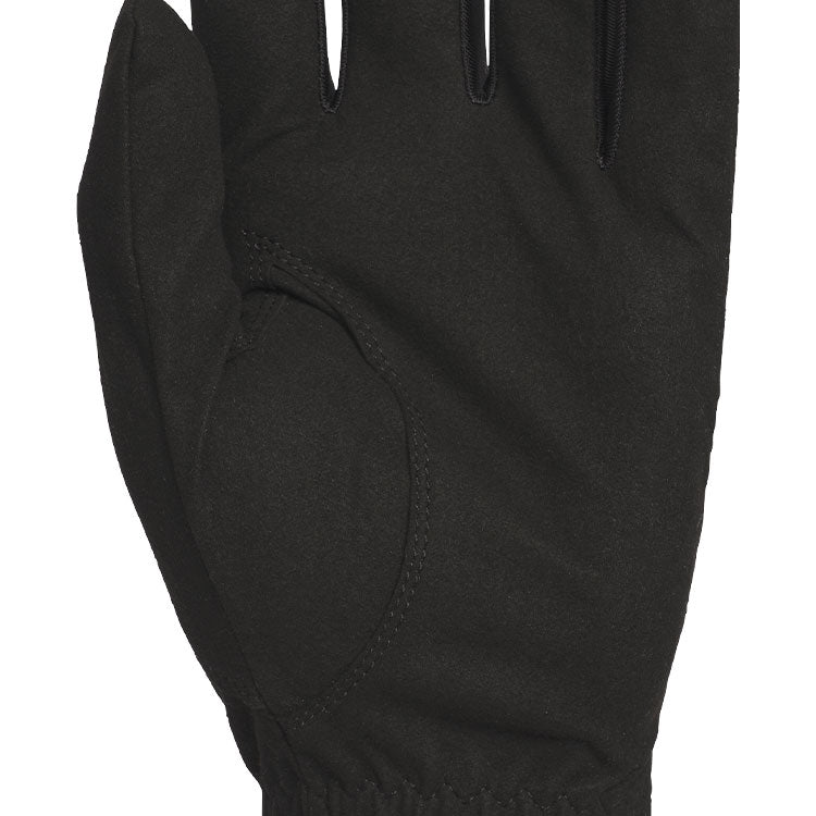  Adidas Rain Golf Glove (Pair Pack) (Black) Secure Fit Design For Wet Conditions