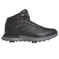  Adidas S2G RAIN.RDY Golf Boots (Black/Iron Metallic/Better Scarlet) Lightstrike Cushioning With Maximum Protection