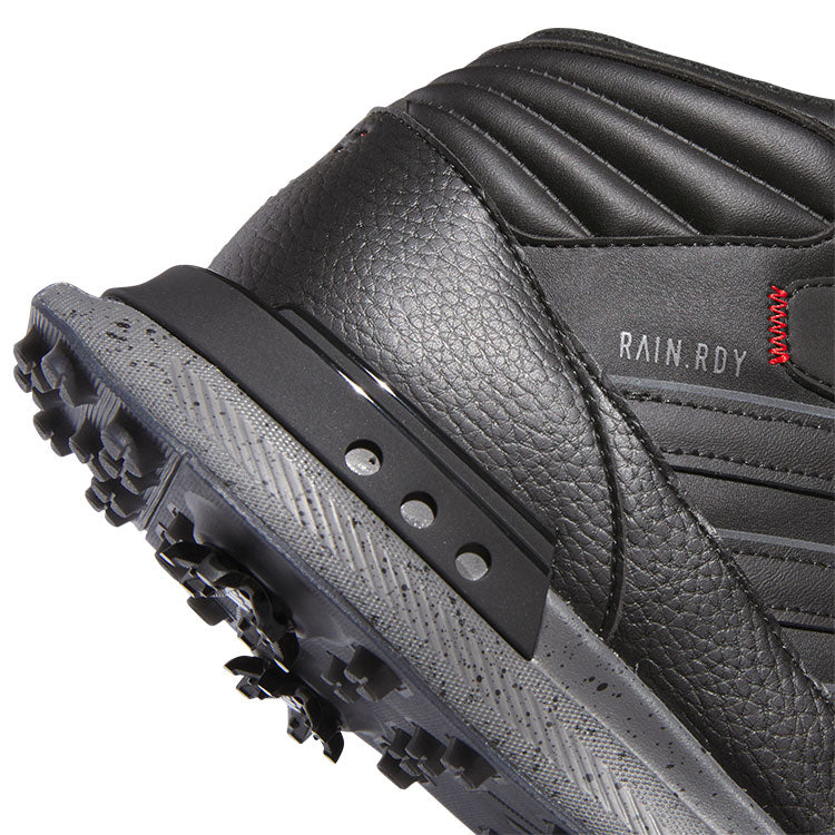  Adidas S2G RAIN.RDY Golf Boots (Black/Iron Metallic/Better Scarlet) Lightstrike Cushioning With Maximum Protection