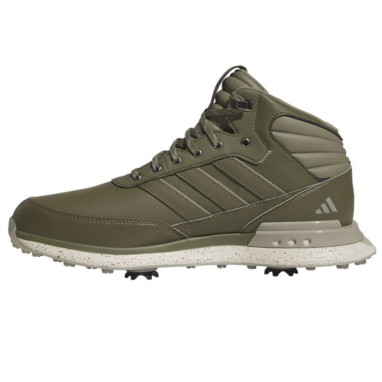  Adidas S2G RAIN.RDY Golf Boots (Olive Strata/Putty Beige/Alumina) Lightstrike Cushioning With Maximum Protection
