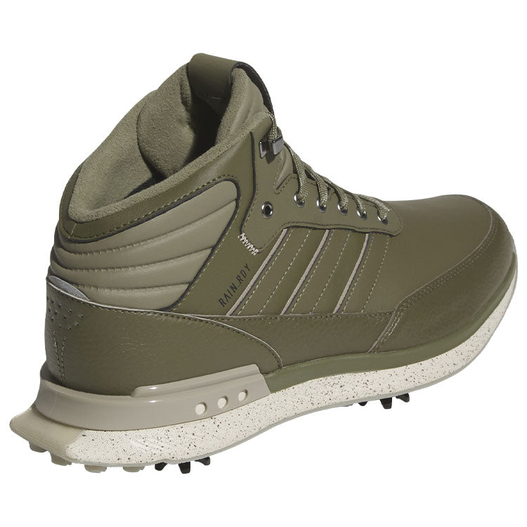  Adidas S2G RAIN.RDY Golf Boots (Olive Strata/Putty Beige/Alumina) Lightstrike Cushioning With Maximum Protection
