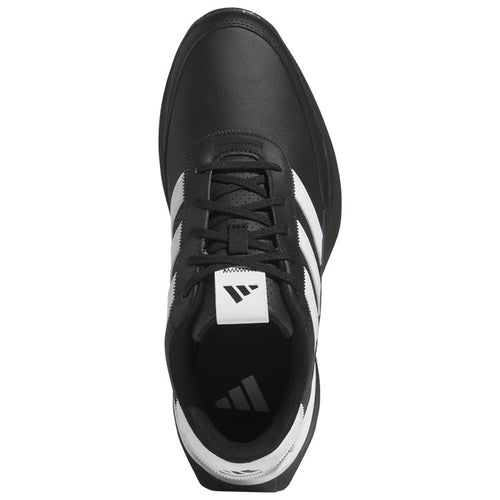  Adidas S2G SL Leather Golf Shoes (Core Black/White/Iron) Everyday Comfort With Spikeless Versatility