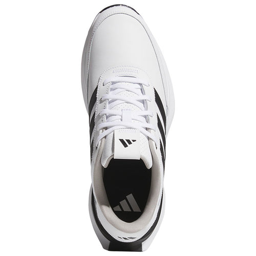  Adidas S2G SL Leather Golf Shoes (White/Black-Grey) Everyday Comfort With Spikeless Versatility