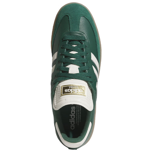  Adidas Golf Originals Samba Lux Spikeless Golf Shoes (Collegiate Green/Off White/Gum) Special Edition With Primegreen Sustainability