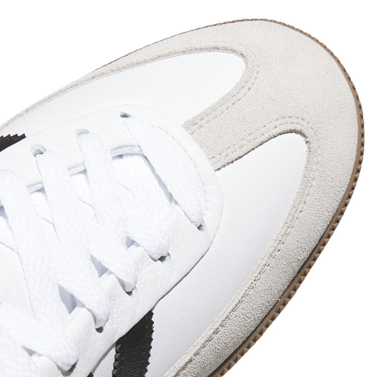  Adidas Golf Originals Samba Lux Spikeless Golf Shoes (White/Black/Gum 5) Special Edition With Primegreen Sustainability