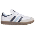  Adidas Golf Originals Samba Lux Spikeless Golf Shoes (White/Night Indigo/Clear Sky) Special Edition With Primegreen Sustainability