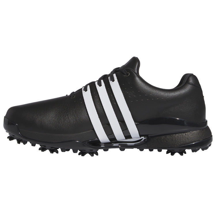  Adidas Tour 360 Golf Shoes (Black/White/Black) Premium Tour Level Support With 360Wrap