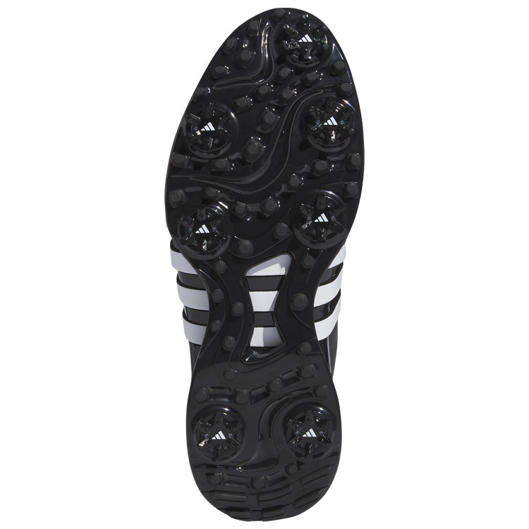  Adidas Tour 360 Golf Shoes (Black/White/Black) Premium Tour Level Support With 360Wrap