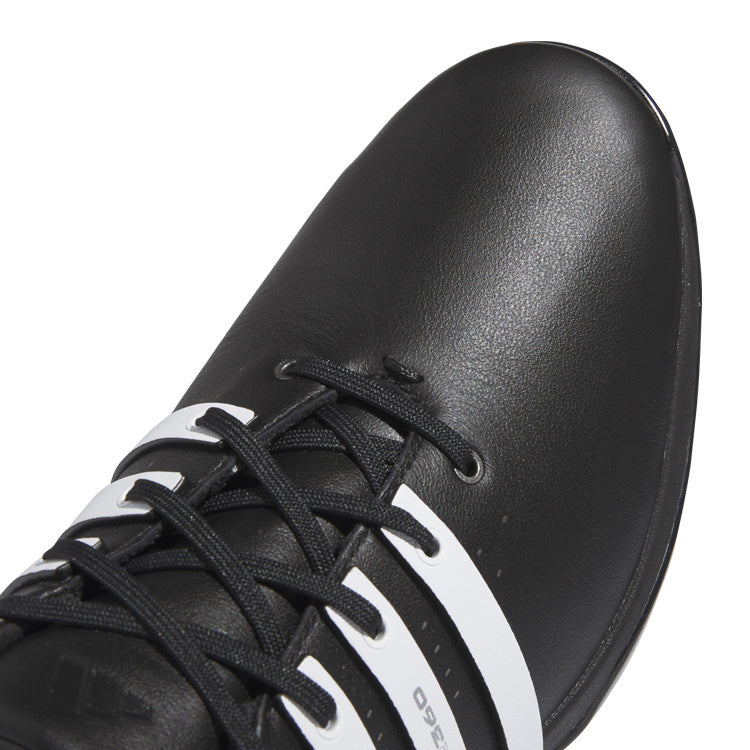  Adidas Tour 360 Golf Shoes (Black/White/Black) Premium Tour Level Support With 360Wrap