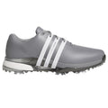  Adidas Tour 360 Golf Shoes (Grey Three/White/Iron) Premium Tour Level Support With 360Wrap