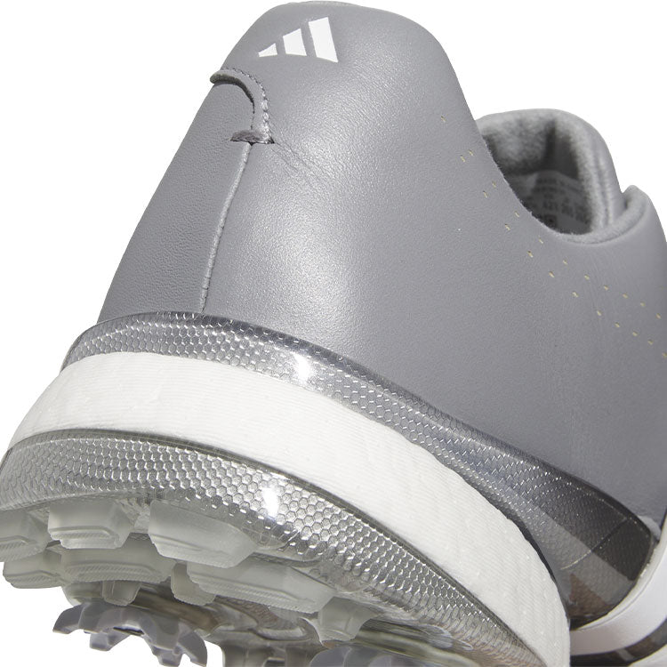  Adidas Tour 360 Golf Shoes (Grey Three/White/Iron) Premium Tour Level Support With 360Wrap