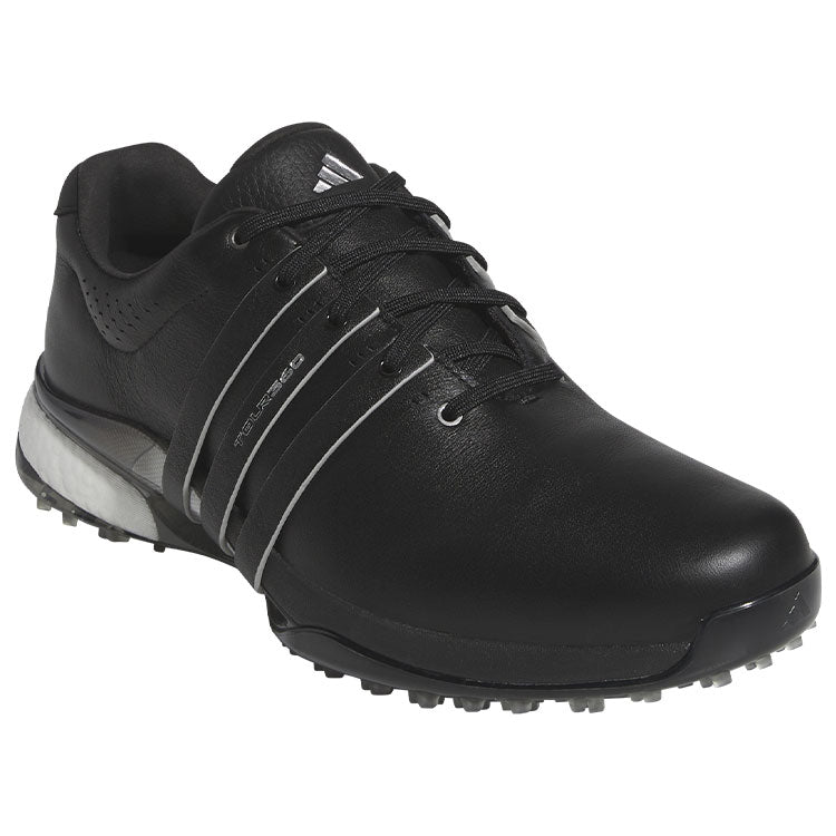  Adidas Tour 360 SL Golf Shoes (Black/Silver/Black) Premium Tour Level Support With 360Wrap