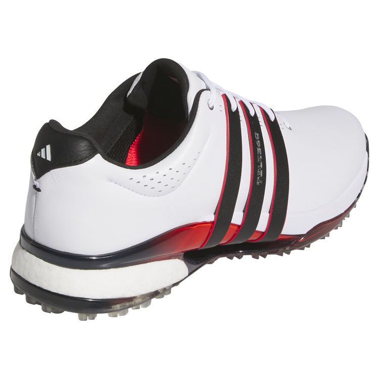  Adidas Tour 360 SL Golf Shoes (White/Core Black/Lucid Red) Premium Tour Level Support With 360Wrap