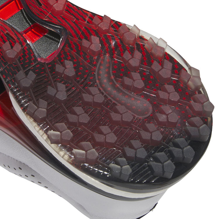  Adidas Tour 360 SL Golf Shoes (White/Core Black/Lucid Red) Premium Tour Level Support With 360Wrap