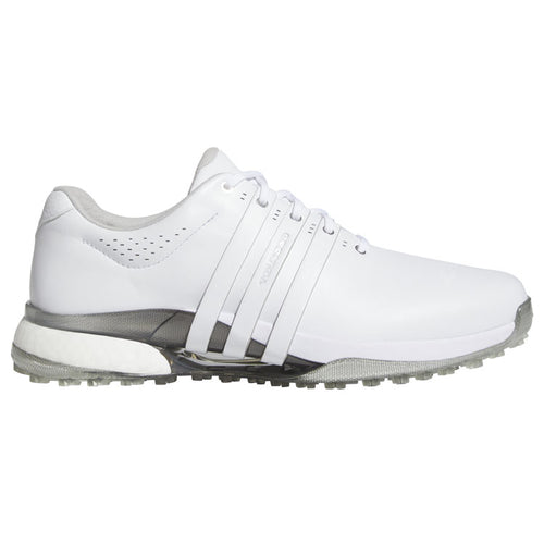  Adidas Tour 360 SL Golf Shoes (White/Silver) Premium Tour Level Support With 360Wrap