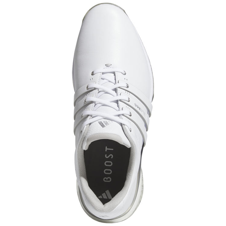  Adidas Tour 360 SL Golf Shoes (White/Silver) Premium Tour Level Support With 360Wrap